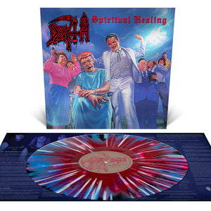 Death ‎– Spiritual Healing (Deluxe Silver Foil Laminated Jacket/Color Vinyl)