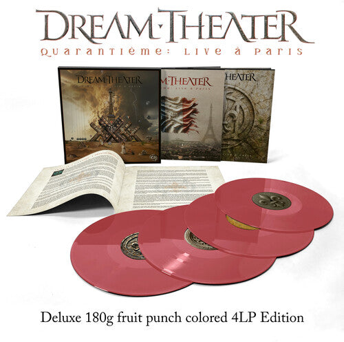 Dream Theater - Quarantieme: Live A Paris (4xLP/Color Vinyl)