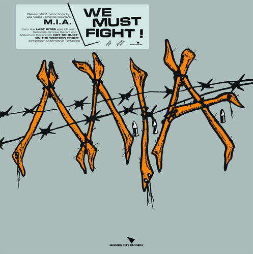 M.I.A. ‎– We Must Fight! - Hand-screened Cover Version (Color Vinyl)