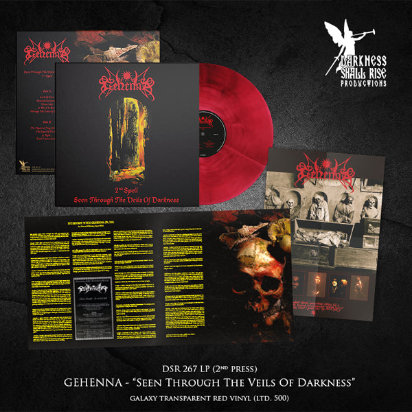 Gehenna - Seen Through The Veils Of Darkness (The Second Spell)(Color Vinyl)
