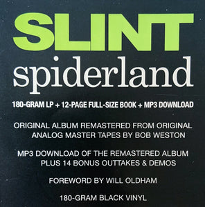 Slint - Spiderland (Remastered+Book)