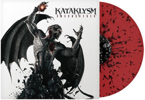 Kataklysm -Unconquered (Red & Black Splatter)
