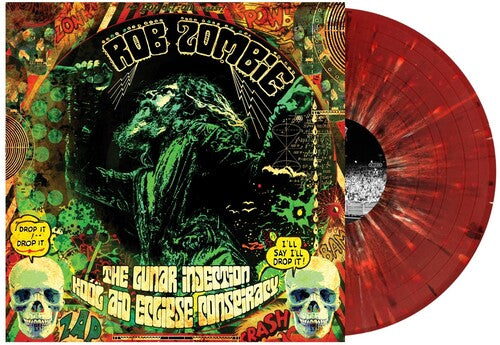 Rob Zombie - The Lunar Injection Kool Aid Eclipse Conspiracy (Red w/ Black & White Splatter)