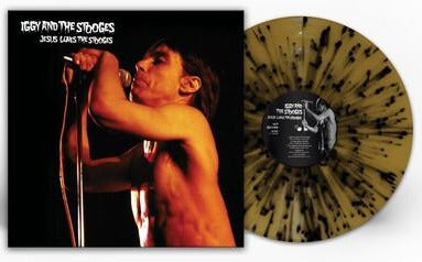 Iggy & The Stooges - Jesus Loves The Stooges (Black & Gold Splatter)
