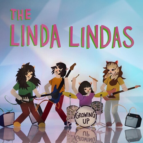 The Linda Lindas - Growing Up (IEX) (Specialty Clear w/ Blue Pink)