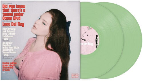 Lana Del Rey – Did You Know That There's A Tunnel Under Ocean Blvd [Light Green 2 LP/ Alt. Cover]