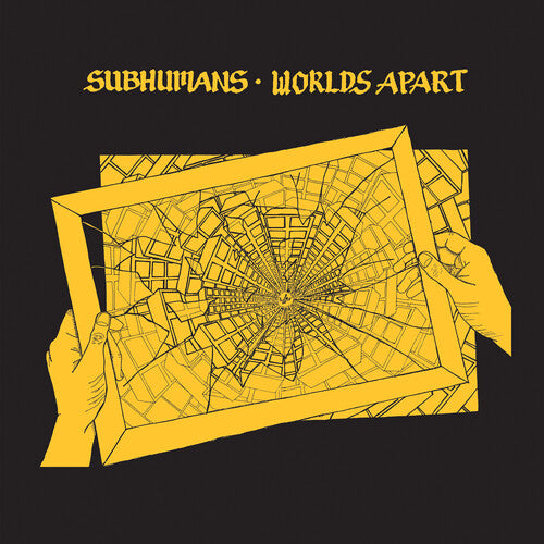 Subhumans ‎– Worlds Apart  (Color Vinyl)