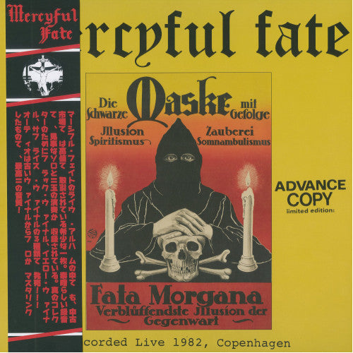 Mercyful Fate – Die Schwarze Maske Mit Gefolge: LIVE COPENHAGEN 1982 (COLOR VINYL)
