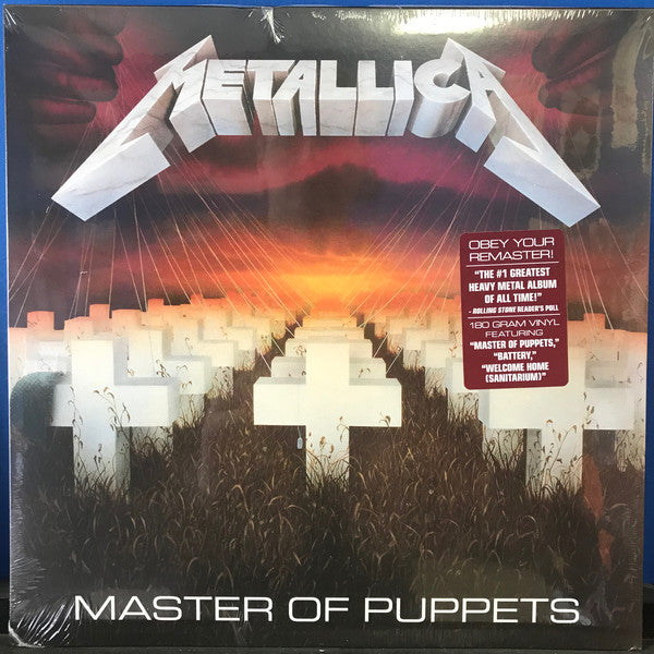 LP】METALLICA MASTER OF PUPPETS