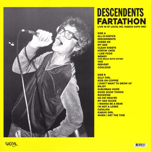 Descendents ‎– Fartathon (Live in St. Louis, MO. March 24th 1987) US TV Broadcast