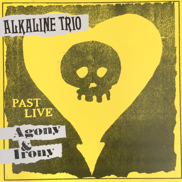 Alkaline Trio ‎– Agony & Irony (Past Live) (YELLOW VINYL)