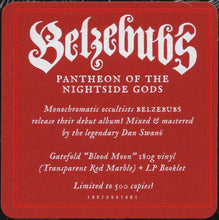 Load image into Gallery viewer, Belzebubs ‎– Pantheon Of The Nightside Gods (RED VINYL)
