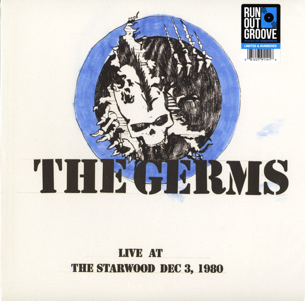 Germs ‎– Live At The Starwood Dec 3, 1980