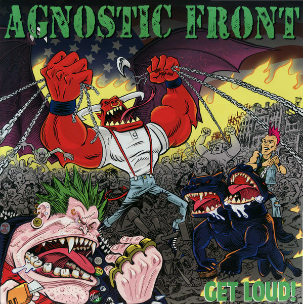 Agnostic Front ‎– Get Loud! (RED VINYL)