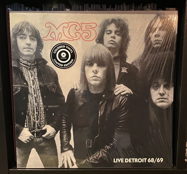MC5 ‎– Live Detroit 68/69 (RED VINYL)