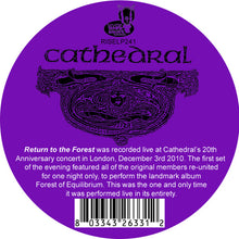 Load image into Gallery viewer, Cathedral ‎– Return To The Forest (Live) (COLOR VINYL)
