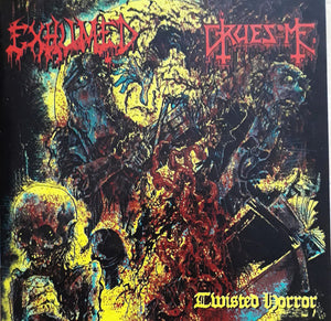 Exhumed / Gruesome ‎– Twisted Horror (10" LP)