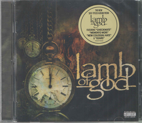 Lamb Of God ‎– Lamb Of God CD