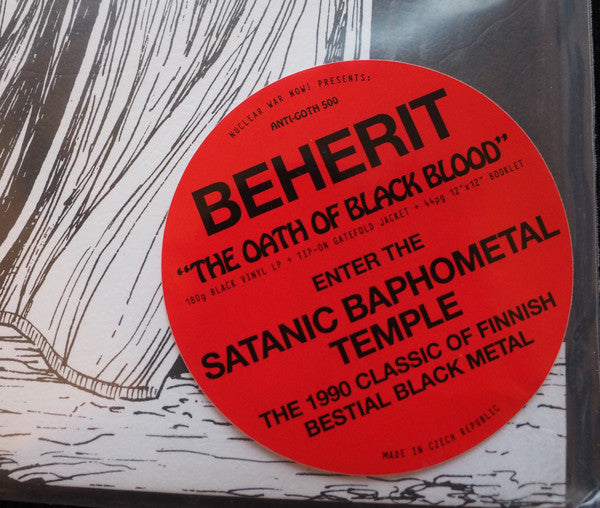 Beherit ‎– The Oath Of Black Blood (BLACK VINYL) – Bionic Records