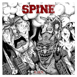 Spine ‎– L.O.V. (COLOR VINYL)