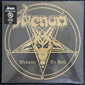Venom ‎– Welcome To Hell (COLOR 40TH ANN. ~SLEEVES HAVE EDGE/CORNER BENDS~)