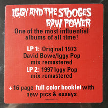 Load image into Gallery viewer, Iggy And The Stooges ‎– Raw Power
