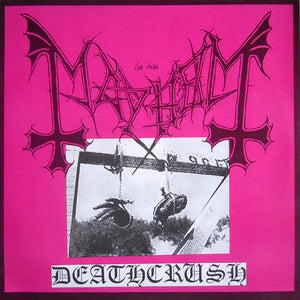 Mayhem ‎– Deathcrush... SHORT SLEEVE SHIRT (PLEASE EMAIL/CONTACT REGARDING SIZE AVAILABILITY)