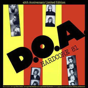 D.O.A. - Hardcore 81 (Color Vinyl/40th Ann. Edi.)