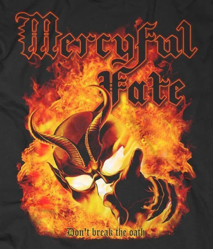 Mercyful Fate - Don't Break The Oath... SHORT SLEEVE SHIRT (PLEASE EMAIL/CONTACT REGARDING SIZE AVAILABILITY)