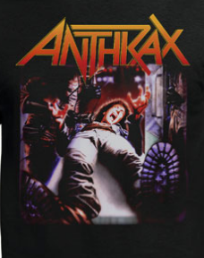 Anthrax - Spreading The Disease.. SHORT SLEEVE SHIRT (PLEASE EMAIL/CONTACT REGARDING SIZE AVAILABILITY)