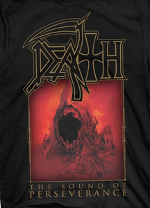 Death - The Sound of Perseverance... SHORT SLEEVE SHIRT (PLEASE EMAIL/CONTACT REGARDING SIZE AVAILABILITY)