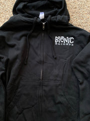 Bionic Bones Logo Zip Up Hoodie