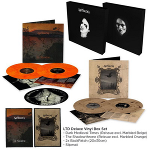 Satyricon ‎– Dark Medieval Times / The Shadowthrone (COLOR VINYL)(please contact shop about purchasing)